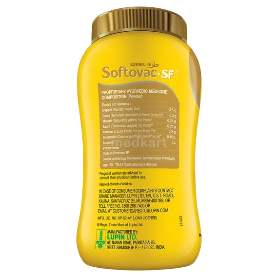 softovac sf powder 450 gm